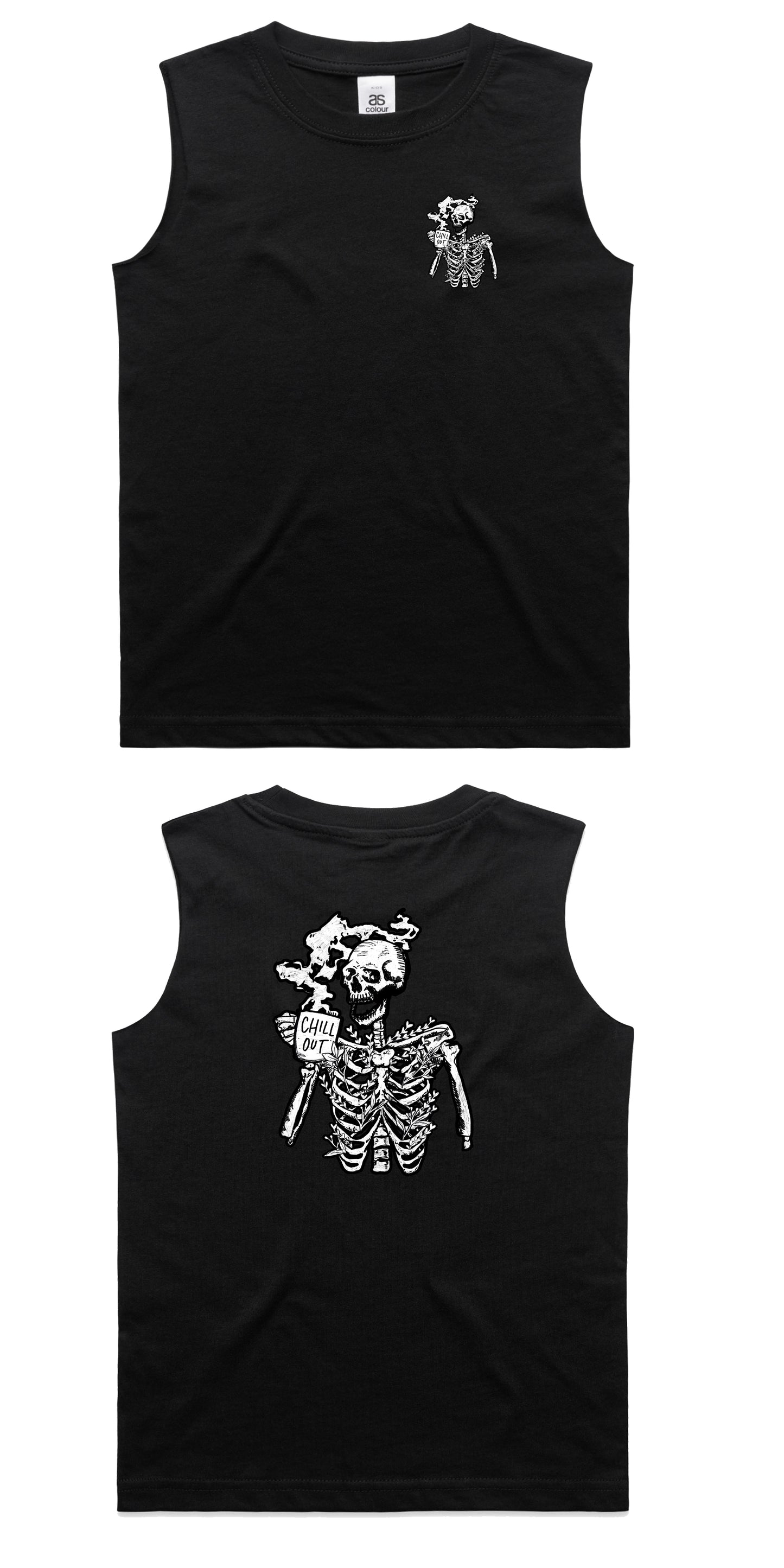 Chill Out Skeleton Tank