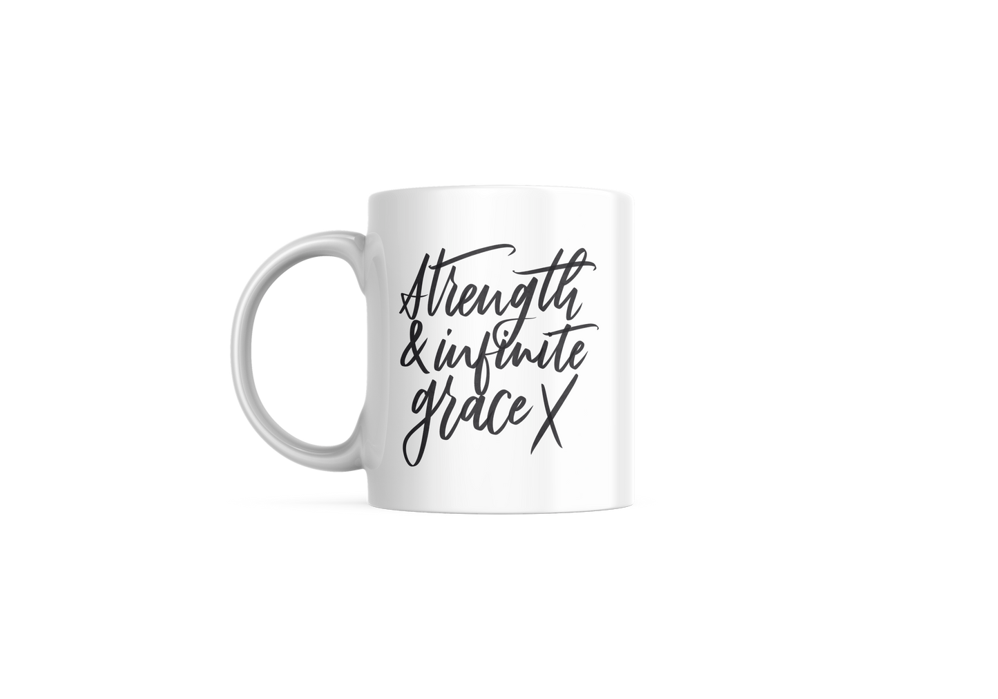 Strength & Infinite Grace Mug