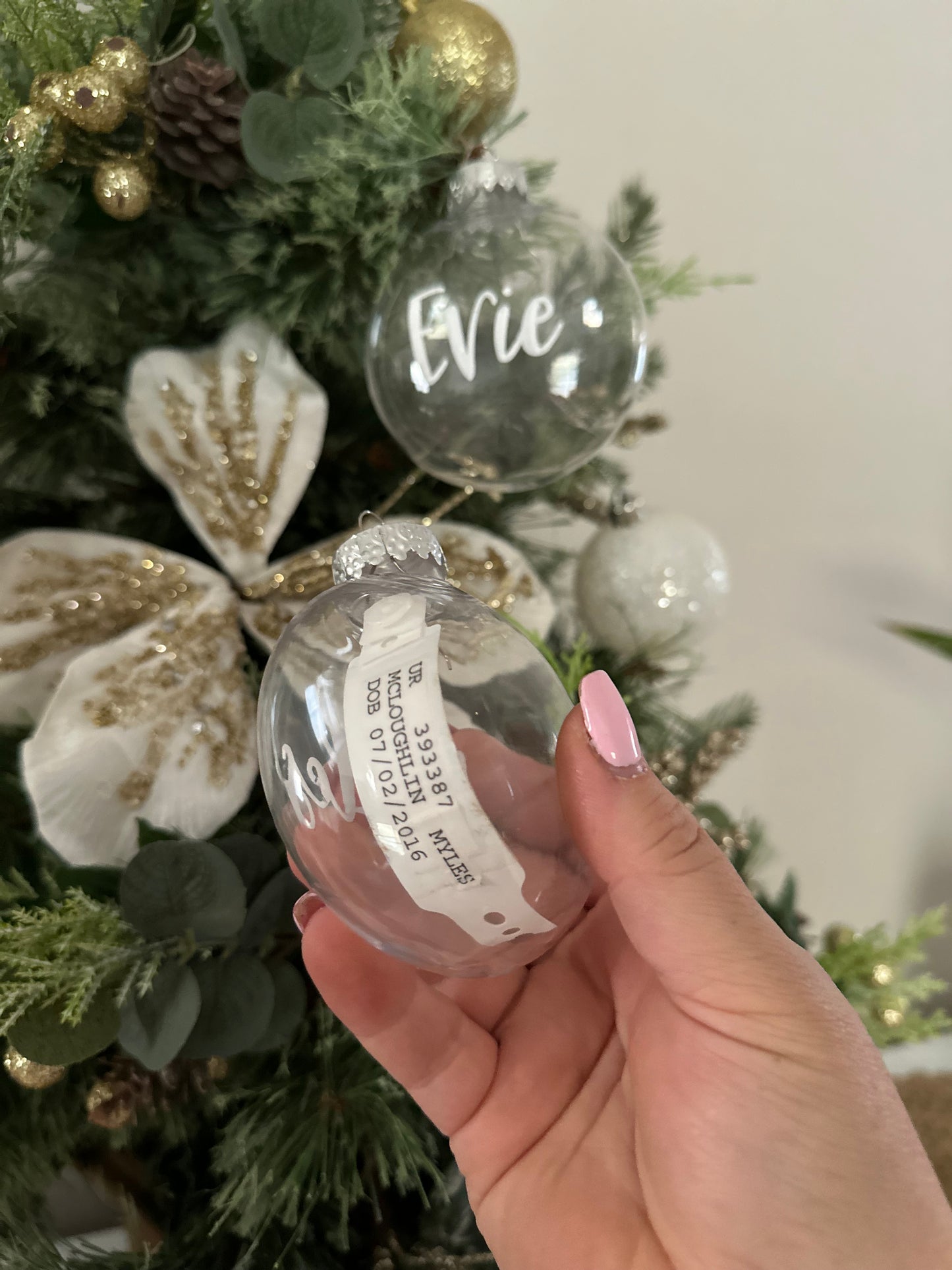 Fillable Christmas Baubles