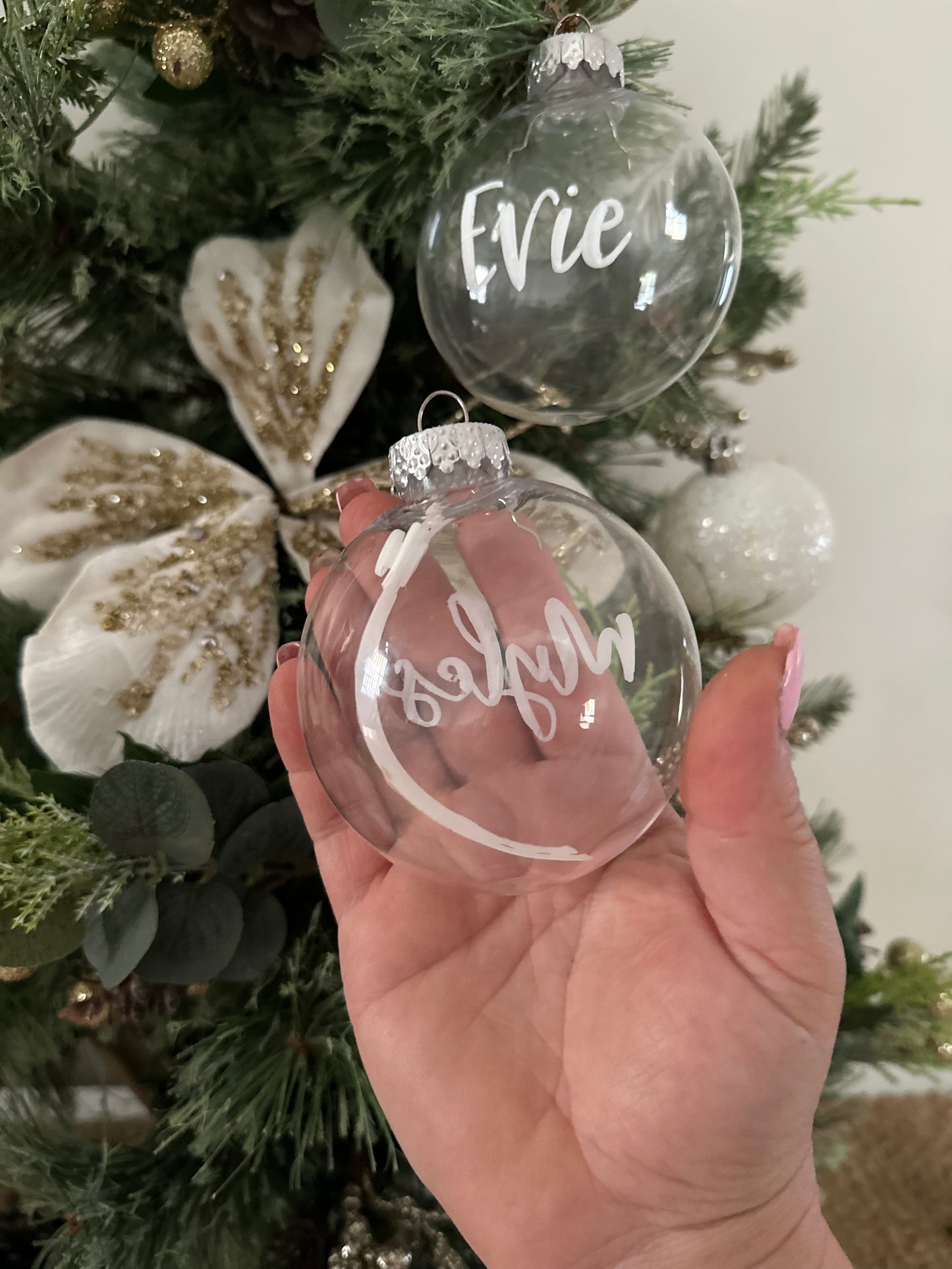 Fillable Christmas Baubles