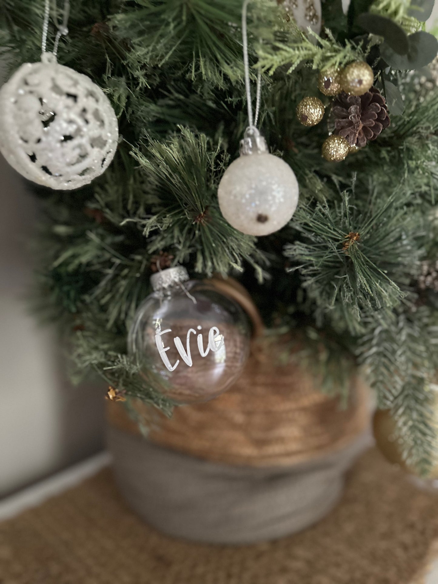 Fillable Christmas Baubles