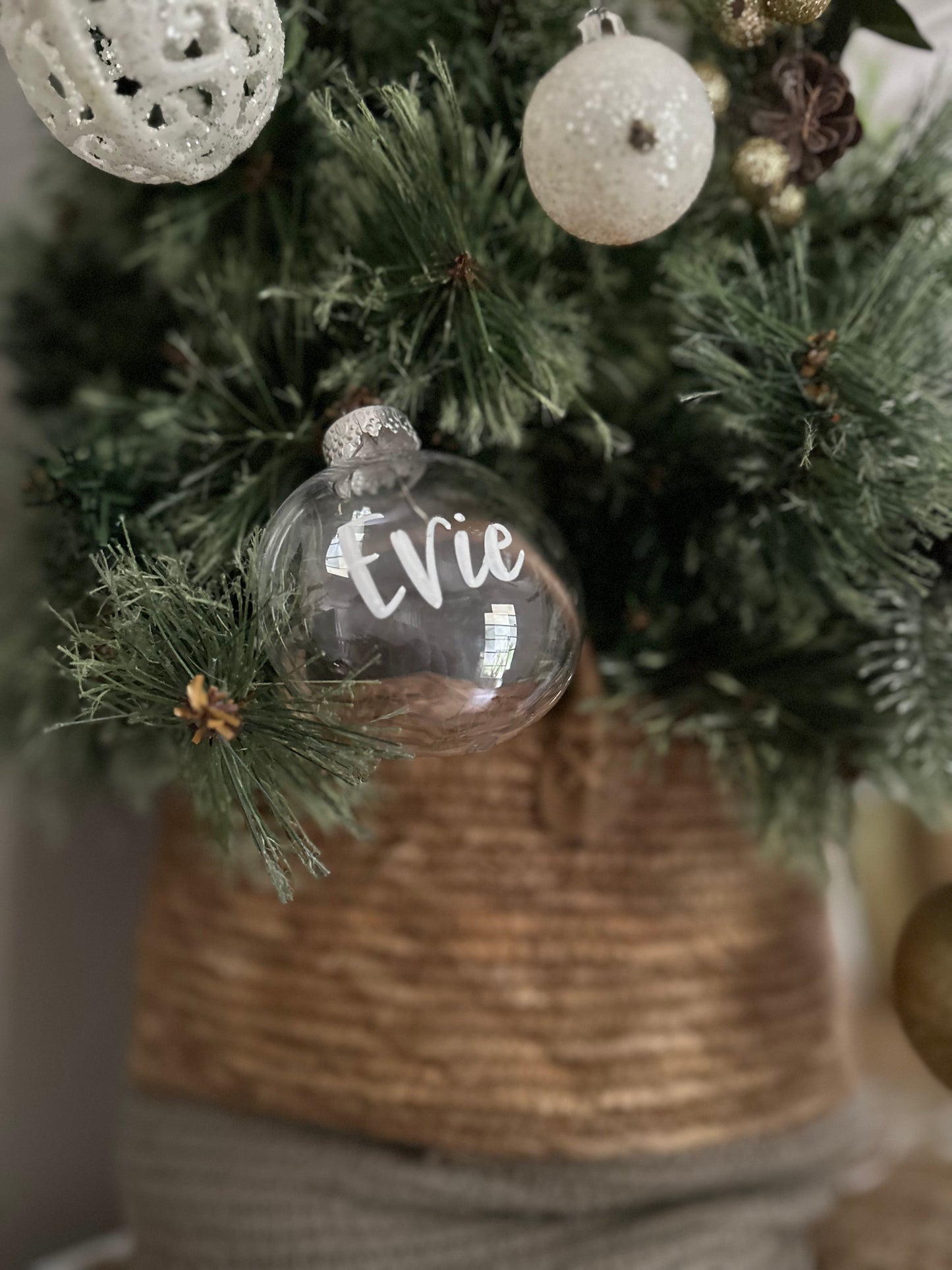 Fillable Christmas Baubles