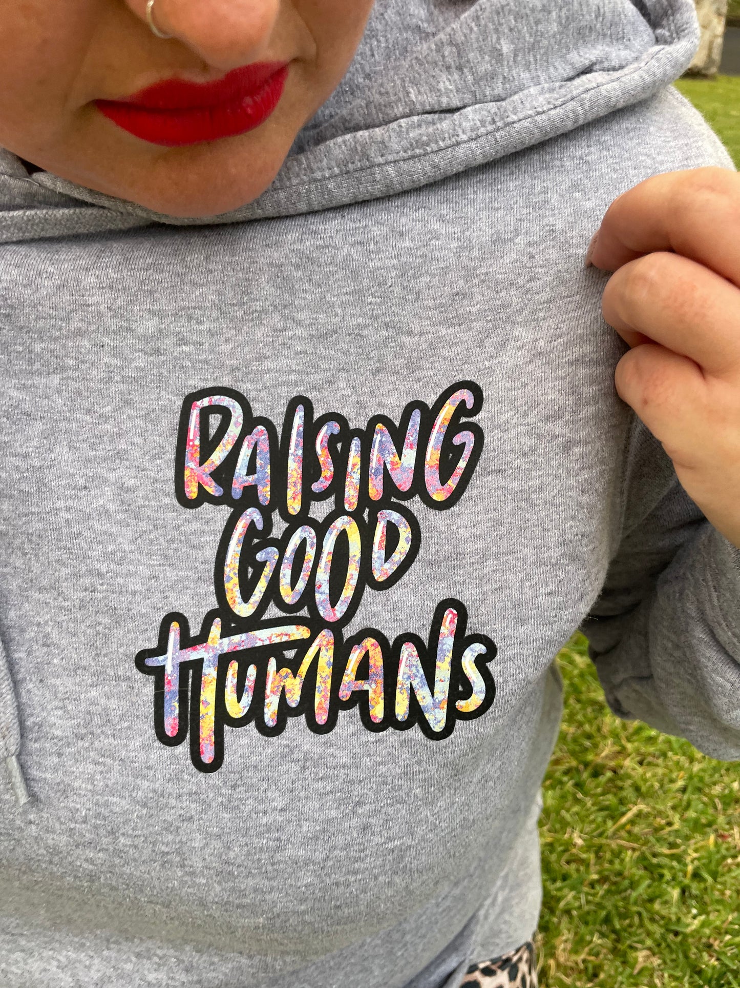 Raising Good Humans Women’s Hoodie