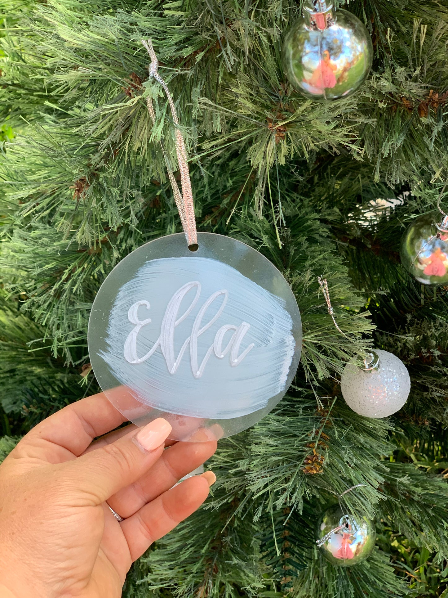 Acrylic Christmas Baubles