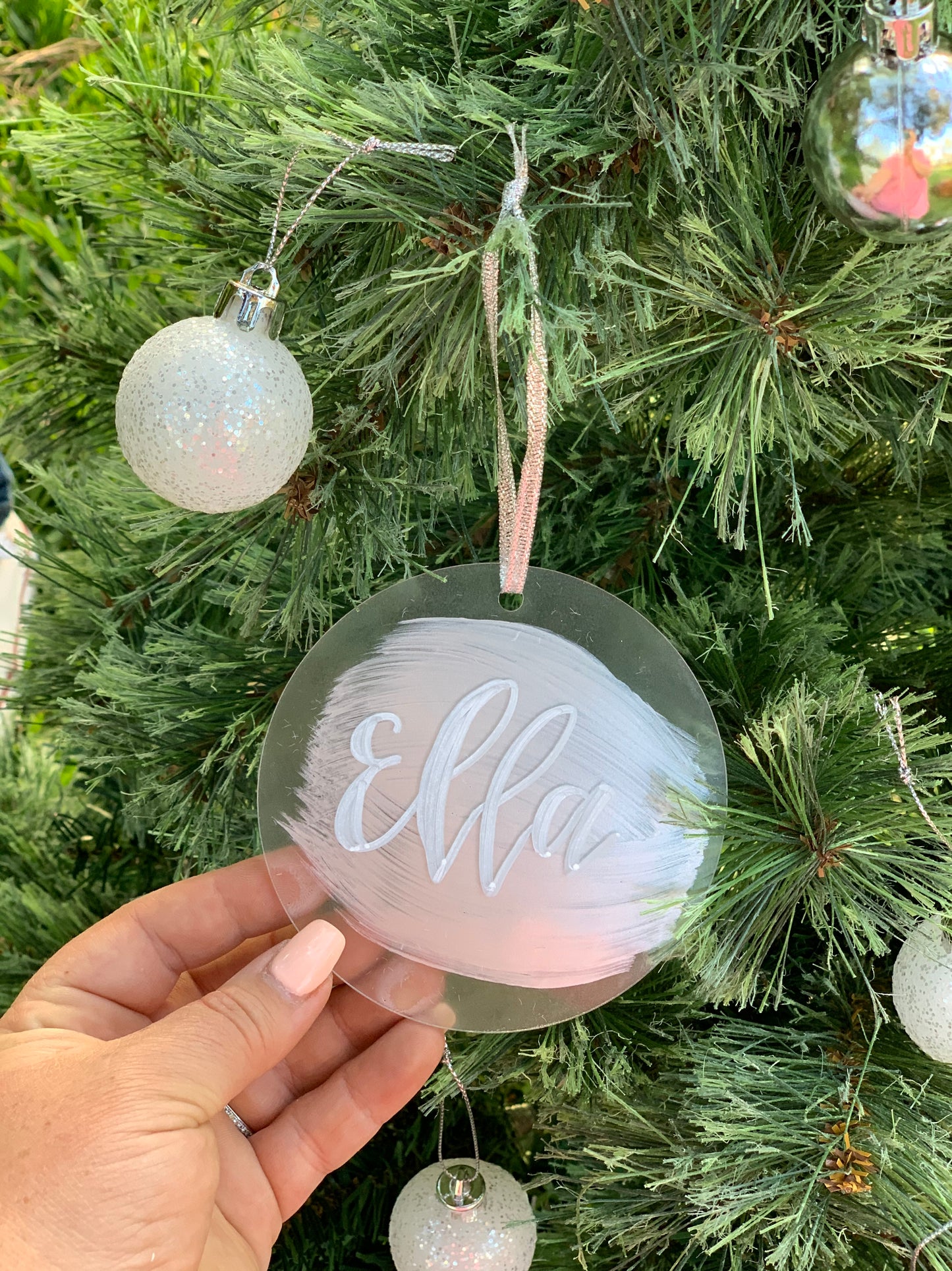 Acrylic Christmas Baubles