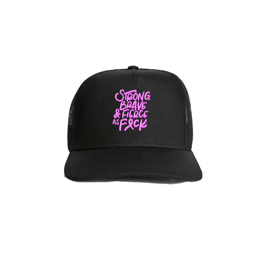 LLM x Pink Finss Trucker Hat