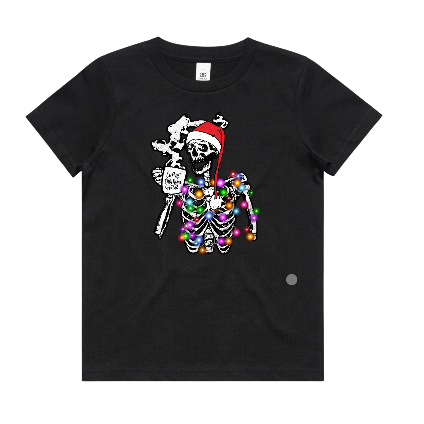 Skeleton Santa  Kids T-Shirt