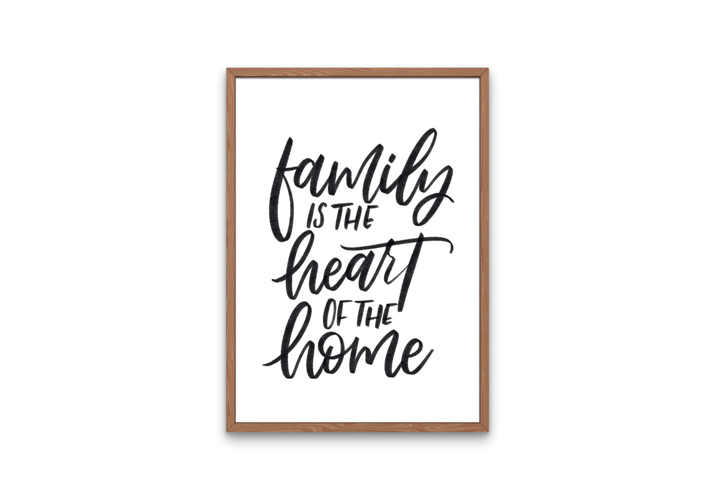 Family is the Heart of the Home